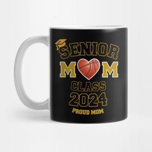 senior proud mom 2024 graduation class Mug